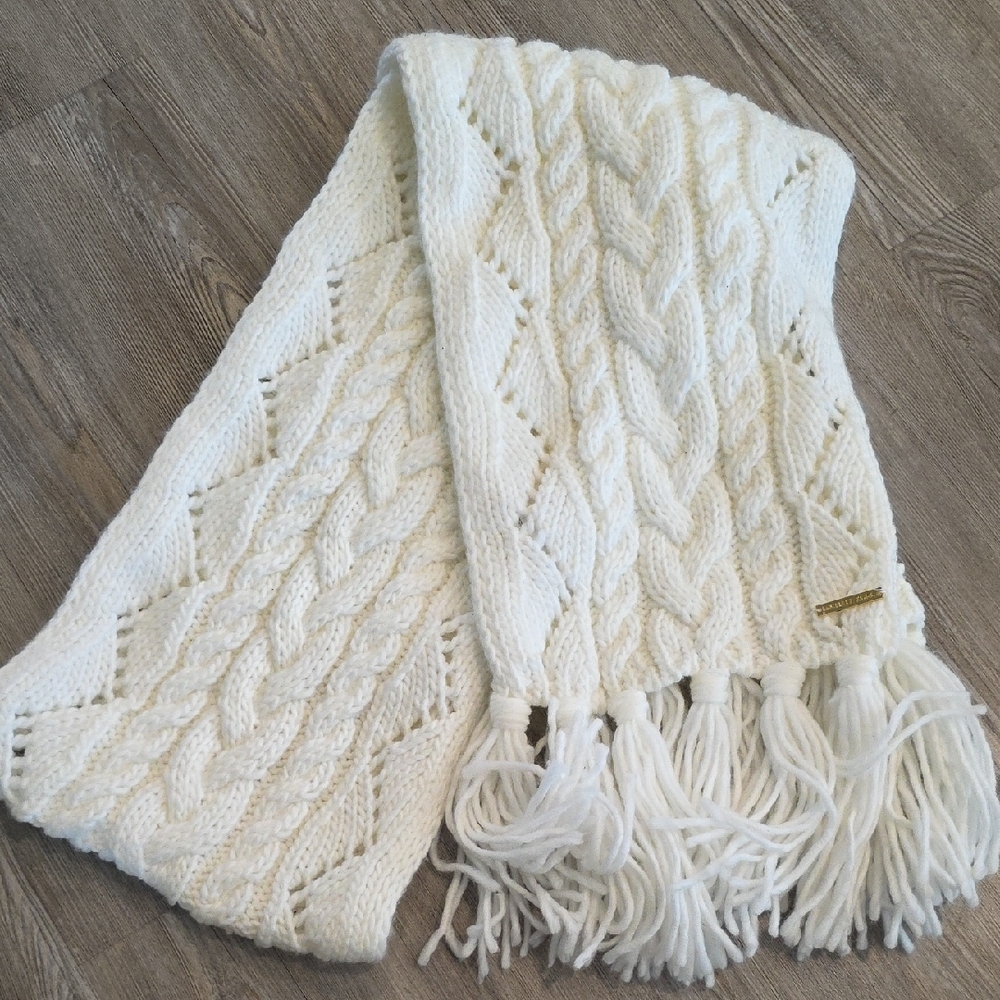 Michael Kors Cable Knit Scarf